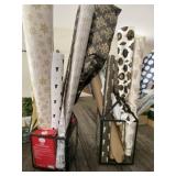 2 - Glass Totes of Christmas Wrap