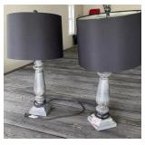 2 - Table Lamps with Shades