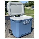 Coleman Cooler on Rollers