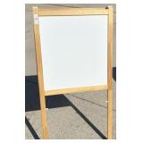 A-Frame Whiteboard &Blackboard