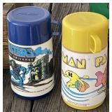 He-Man and Pac-Man Lunchbox Thermoses