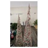 Lighted Berry Trees