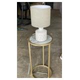 Lamp and Side Table