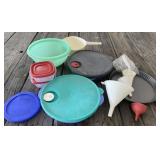 Tupperware and Rubbermaid Food Storage
