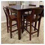 Pub Table and 4 Stools