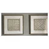 2 pcs Matching Wall Art