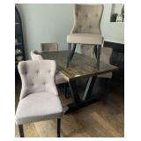 Dinette Table and 6 Chairs