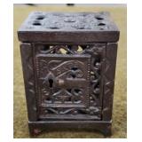 Cast Iron 3 1/2" Antique Safe Bank