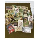 40 - Vintage Cat Postcards