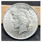 1922 Peace Dollar AU