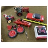 Diecast Mustang, Tractor Parts, More