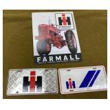 International & Farmall Signs