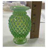 Fenton 4" Seabreeze Green Hobnail