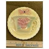 Hull Cup and Saucer Wall Pocket