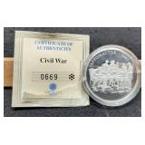 20 Grams 999 Silver Proof Round