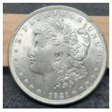 1921 Morgan Dollar Unc.