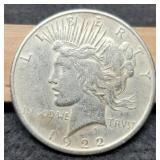 1922-S Peace Dollar