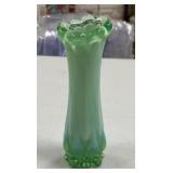 Fostoria 5" Green Vase