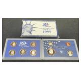 1999 9 Coin Proof Set