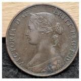 1864 Nova Scotia Large Cent