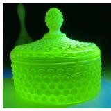 Fenton Yellow Opalescent Uranium