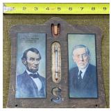 Lincoln Roosevelt Thermometer