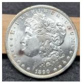 1890-O Morgan Dollar Unc.