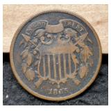 1865 Two Cent