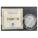 21.5 Gram 999 Silver Round