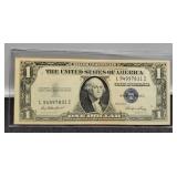 1935E $1 Silver Certificate Note Unc.