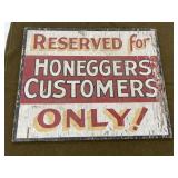 Vintage Wood Sign