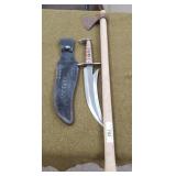 17" Knife & Trade Style Axe