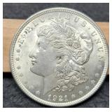 1921 Morgan Dollar Unc.