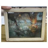Oliver Winfield Scott Framed Naval Print