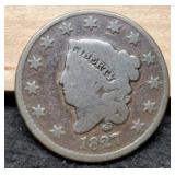 1827 Large Cent