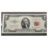 1953B $2 Red Seal Note Unc.
