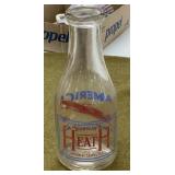 Heath Dairy Bottle - Robinson, IL