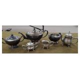 2 Silver Plate Tea Sets
