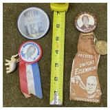 Eisenhower Political Buttons
