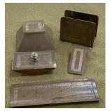 5 pc Bradley & Hubbard Desk Set