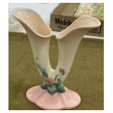 Hull 8 3/4" Double Vase