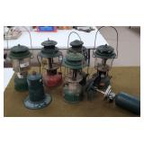 6 Coleman Lanterns