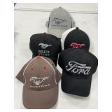 5 - New/Like New Mustang Hats
