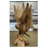 Carved Wood Eagle