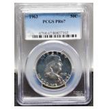 1963 Slab Proof Half Dollar PCGS PR67