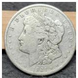 1921-S Morgan Dollar VF