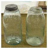2 - Half Gallon Canning Jars