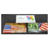 3- $2 FR Notes Unc. w/ Displays:
