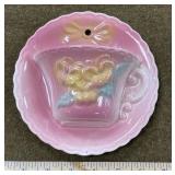 Hull Cup and Saucer Wall Pocket