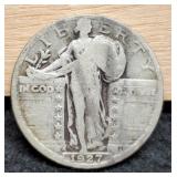 1927-S Standing Liberty Quarter, Better Date